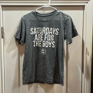 Men’s Small Barstool Sports - “Saturdays are for the boys” T-Shirt